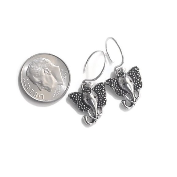 Boho Elephant Earrings - Picture 2 of 4